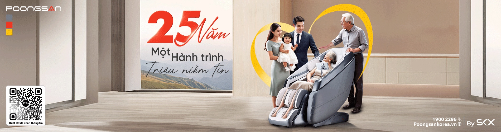 Poongsan 25 năm đồng hành cùng hàng triệu gia đinh Việt